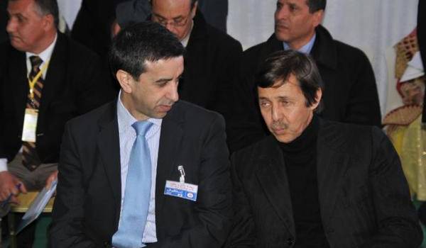 Le clan présidentiel ou la convergence entre l'argent des milliardaire avec la famille : ici Ali Hadad avec Saïd Bouteflika.