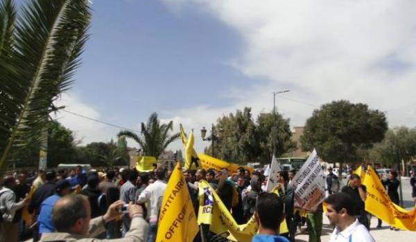 Mardi à Batna, les Chaouis ont marché pour l'officialisation de tamazight.