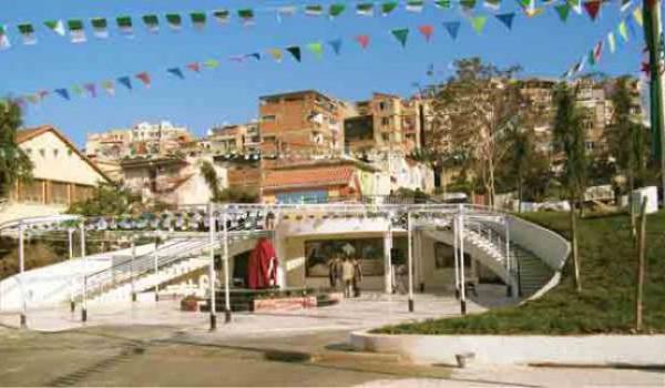 Inauguration populaire de la stèle de Saïd Mekbel.