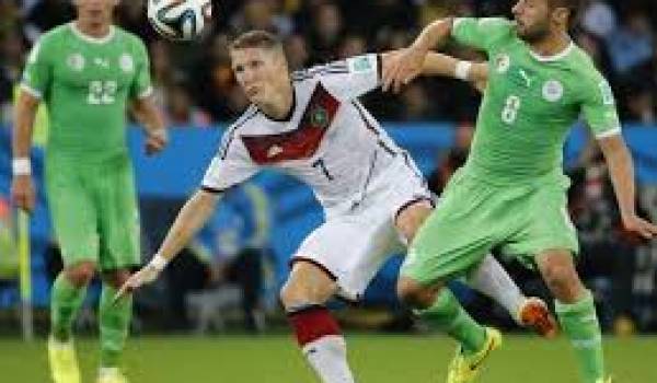Les joueurs allemands ont souvent été dépassés techniquement par les Algériens.
