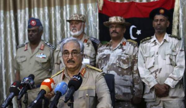 Le général à la retraite Khalifa Haftar a engagé un combat meurtrier contre les islamistes.