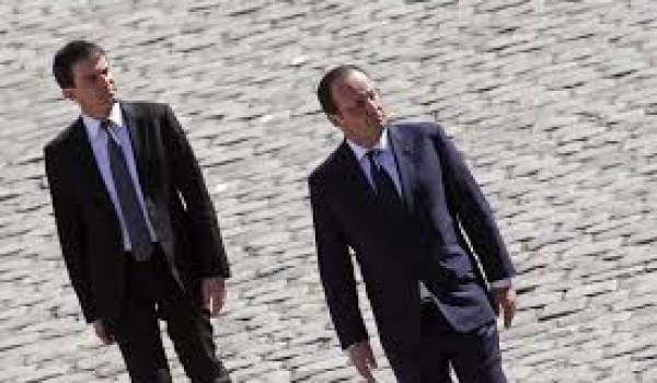 François Hollande et Manuel Valls au pied du mur.