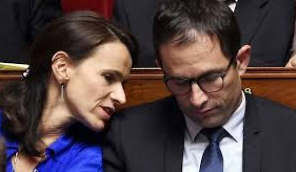 Aurélie Filippetti et Benoît Hamon