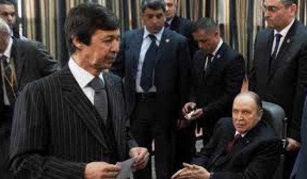 La régence d'Alger que dirigent les Bouteflika continue d'endormir le pouvoir.