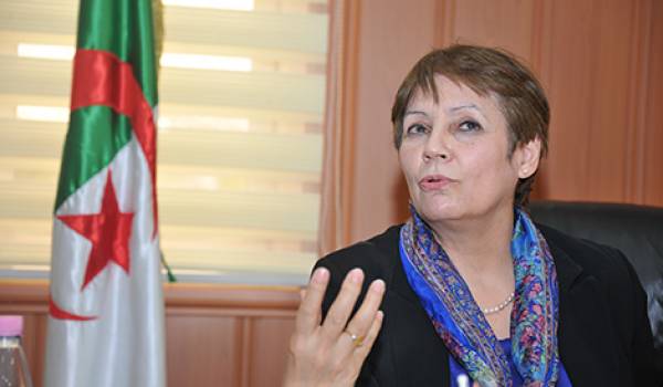 Nouria Belghebrit, la ministre de l'Education.