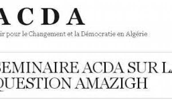 "Algérie : la construction de la nation à l'épreuve de l'identité amazighe"