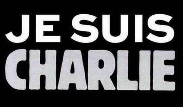 Message de soutien à Charlie Hebdo.