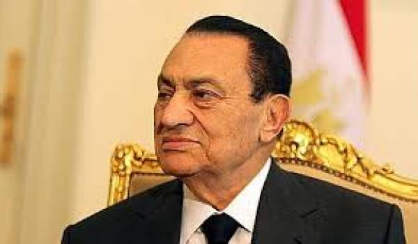 L'ancien chef d'Etat égyptien.