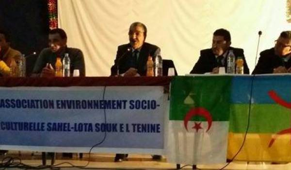 Saïd Sadi lors de sa conférence.