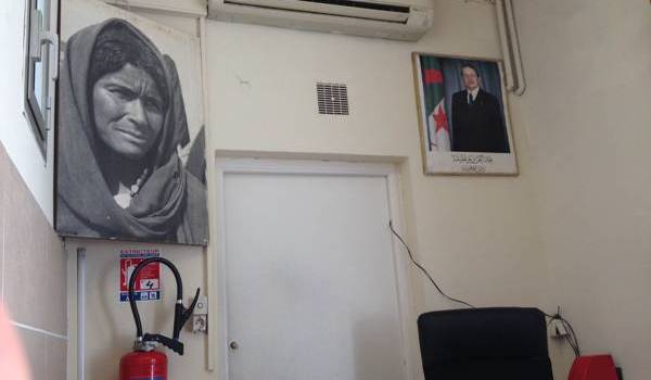 Photo prise au sein du consulat algérien à Nice.