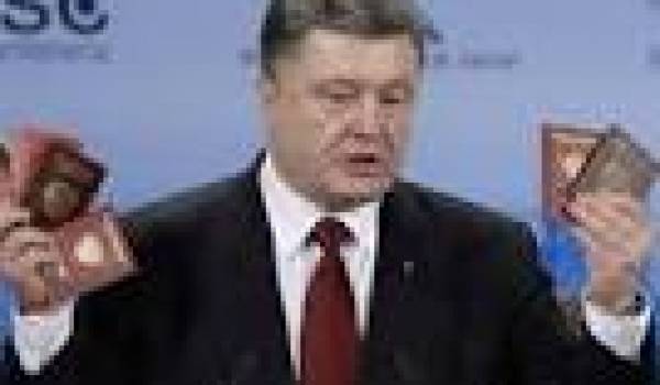 Le président Porochenko