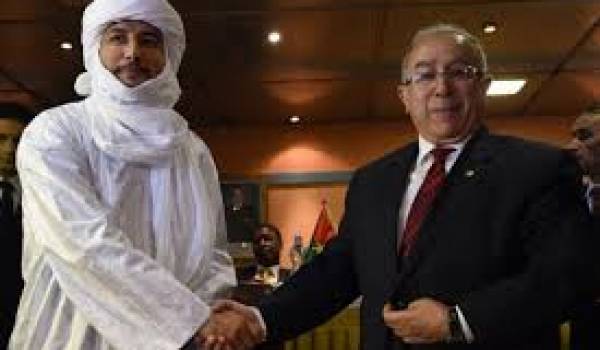 Le président du CMA et Ramtane Lamamra à Alger.