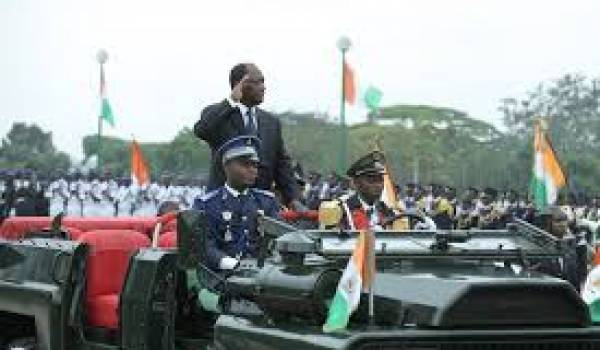 Alassane Ouatara, président de la Côte d'Ivoire.