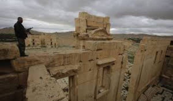 Palmyre serait aux mains des terroristes de l'EI.