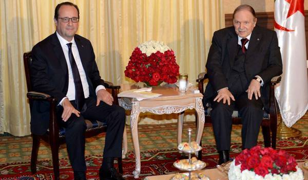 Bouteflika et Hollande.