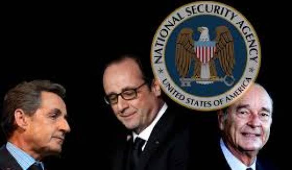 Trois présidents français espionnés par la NSA américaine