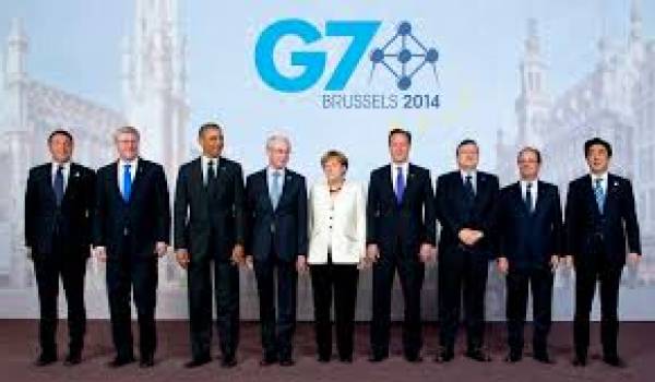 Les dirigeants du G7 soutiennent l'objectif de limiter la hausse de la température moyenne dans le monde d'ici à 2100 à 2°C