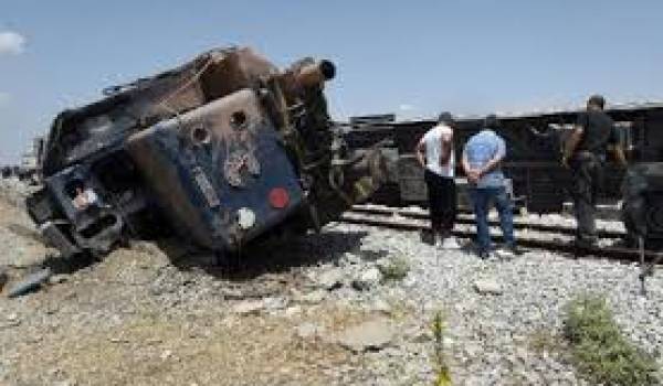 Un grave accident de train a eu lieu mardi.