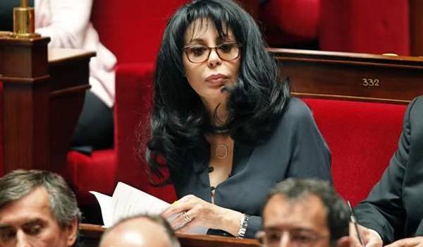 Yamina Benguigui, ancienne ministre, à l'Assemblée nationale française.