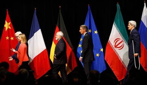 Les négociateurs sur le nucléaire iranien.