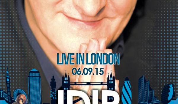 L'affiche du concert de l'immense Idir.