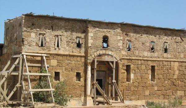 Un château turc à l'abandon