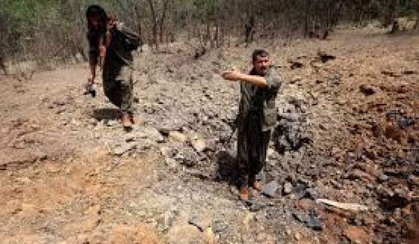 Les rebelles du PKK sous les bombardements de l'aviation turque