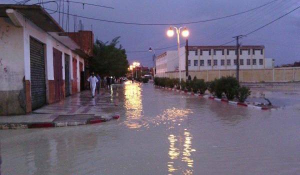 Inondations à Batna et ses environs.