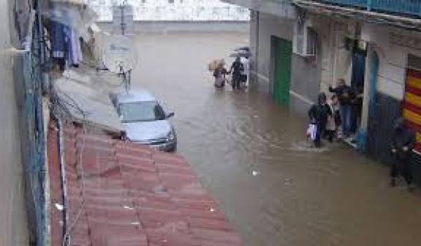 Les inondations ont affecté plusieurs wilayas de l'Est d'Algérie.