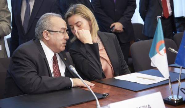 Ramtane Lamamra et Federica Mogherini