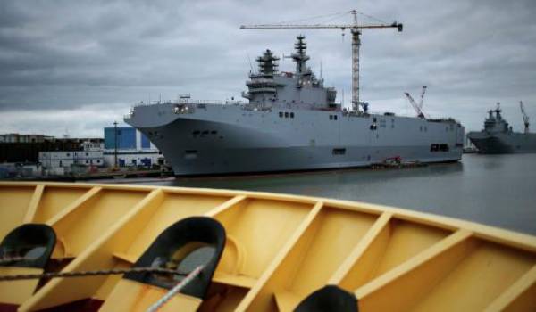 La France a refusé de livrer le Mistral à la Russie.