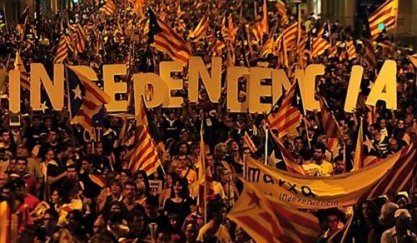 Le projet d'indépendance a mobilisé une forte majorité de Catalans.