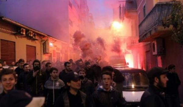 Manifestation raciste en Corse. Photo AFP.