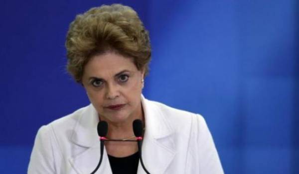 Dilma Rousseff  destituée de la présidence brésilienne.