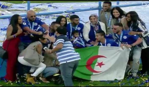 Riyad Mahrez et son club Leicester City fêtent dans l’extase la consécration