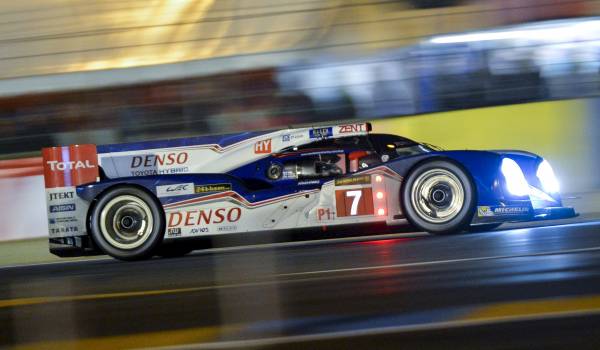 Une Toyota ayant pris part aux précédents 24 Heures du Mans. Photo François Navarro.