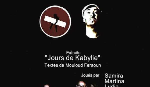 "Akka i d nekkini", monologue tiré de "Jours de Kabylie" à l'ACB