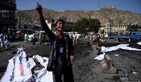 23 juillet 2016, attaque suicide contre la minorité hazara chiite ( 80 morts et plus de 230 blessés).