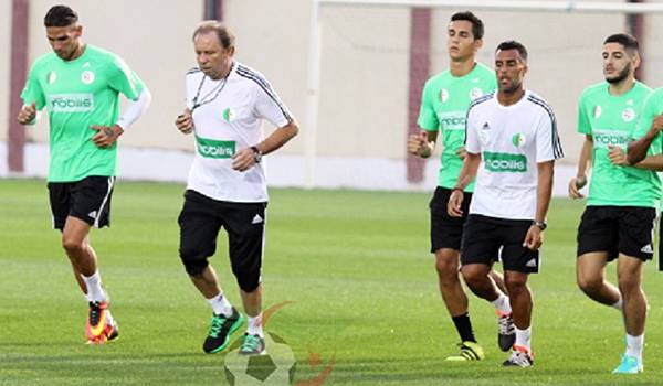 Rajevac à l'entrainement.