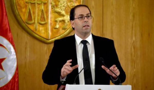 Le chef du gouvernement tunisien, Youssef Chahed.