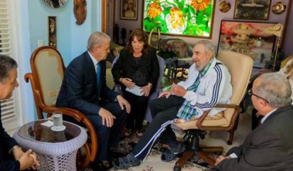 Abdelmalek Sellal a rendu visite récemment à Fidel Castro.