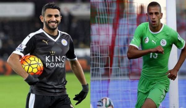 Mahrez et Slimani parmi les finalistes