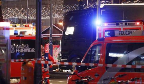 12 morts dans cette attaque au camion à Berlin. Photo AFP