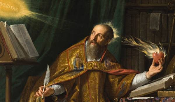 Saint Augustin par Philippe de Champaigne (détail) Los Angeles County Museum of Art