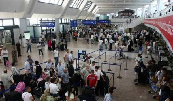 L'aéroport d'Alger.