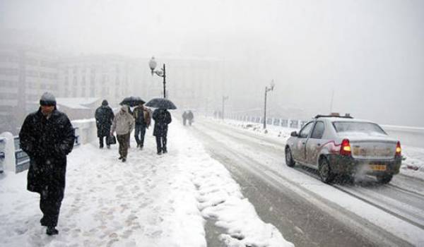 Alerte Météo : 20 à 40 cm de neige prévus sur 19 wilayas