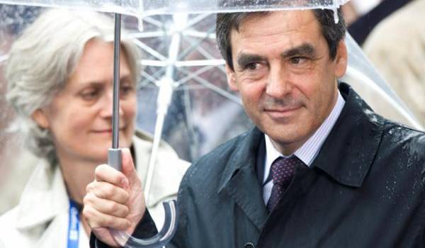 Penelope et François Fillon. Photo AFP