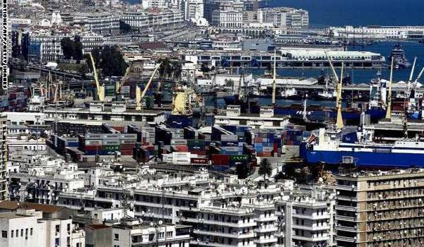 Le port d'Alger.