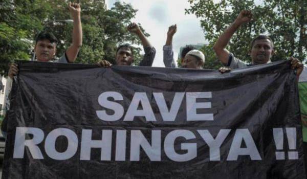 Le peuple des Rohingyas exterminé.