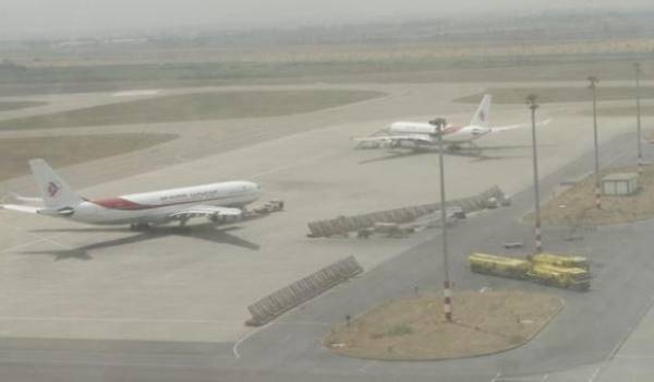 L'aéroport d'Alger paralysé par le brouillard.